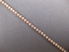 ESTATE 1.0CT DIAMOND 14KT ROSE GOLD 3D CLASSIC 2MM LOVE TENNIS BRACELET