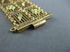 ANTIQUE WIDE 18KT YELLOW & ROSE GOLD HANDCRAFTED FLORAL FILIGREE BRACELET #22301