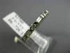 ANTIQUE .72CT DIAMOND 14KT WHITE GOLD 3D ETERNITY WEDDING ANNIVERSARY RING #2590