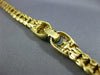 ESTATE 1.95CT DIAMOND & AAA CABOCHON EMERALD 18KT YELLOW GOLD SNAKE FUN BRACELET