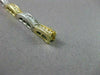 ESTATE 1.38CT DIAMOND 14KT WHITE & YELLOW GOLD 3D FILIGREE TENNIS BRACELET #9442
