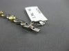 ESTATE .70CT DIAMOND 14KT WHITE & YELLOW GOLD ETOILE WAVE TENNIS BRACELET #5139