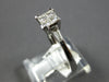 .50CT DIAMOND 18KT WHITE GOLD PRINCESS & BAGUETTE 3D INVISIBLE ENGAGEMENT RING