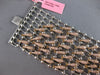 EXTRA LARGE 7.17CT PINK & BLACK DIAMOND 18KT WHITE & ROSE GOLD TENNIS BRACELET