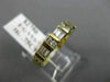 .75CT ROUND & BAGUETTE DIAMOND 14KT YELLOW GOLD SEMI ETERNITY WEDDING RING #1180