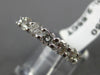 ESTATE 2.55CT ROUND DIAMOND 14K WHITE GOLD 3D CLASSIC SHARED PRONG ETERNITY RING