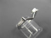 .28CT BAGUETTE DIAMOND 14KT WHITE GOLD 3D V SHAPE WEDDING ANNIVERSARY RING 26059
