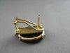 ANTIQUE 26.6CTW CLIP ON SMOKY TOPAZ & DIAMOND 18KT WHITE & YELLOW GOLD EARING