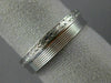 ESTATE 14KT WHITE GOLD 3D FILIGREE MILGRAIN WEDDING ANNIVERSARY LOVE RING #1059