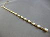 4.6CT DIAMOND & AAA OPAL 14KT YELLOW GOLD OVAL & ROUND ETERNITY BRACELET 28192