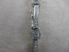 ANTIQUE 2.25CTW DIAMOND 18KT WHITE GOLD PAVE FILIGREE BRACELET 6MM WIDE #16473
