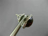 ESTATE LARGE 6.10CT DIAMOND & AAA GARNET 18KT WHITE GOLD HALO SCREWBACK EARRINGS