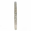 .30CT DIAMOND 18K WHITE GOLD CLASSIC 2MM SEMI ETERNITY FILIGREE ANNIVERSARY RING