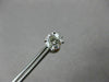 CLASSIC 1.07CT ROUND DIAMOND PLATINUM 4 PRONG 3D STUD EARRINGS F/G VS/SI1 #2048