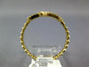 ESTATE .30CT DIAMOND 18KT YELLOW GOLD 3D CLASSIC HAMSA CHAMSA LUCKY RING