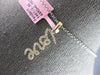 ESTATE .16CT DIAMOND 14KT YELLOW GOLD 3D CLASSIC SCRIPT LOVE FLOATING PENDANT