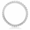 .65CT DIAMOND 14KT WHITE GOLD 3D ROUND CLASSIC ETERNITY WEDDING ANNIVERSARY RING