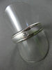 ESTATE .10CT DIAMOND 14K WHITE GOLD SOLITAIRE MENS WEDDING ENGAGEMENT RING #1283