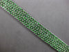 EXTRA LARGE 15.57CT AAA TSAVORITE 18KT WHITE GOLD 3D MULTI ROW TENNIS BRACELET