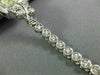 ANTIQUE BULOVA 1.20CT OLD MINE DIAMOND 14KT WHITE GOLD SQUARE TENNIS WATCH #2199