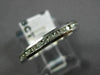 ESTATE .38CT DIAMOND 14KT WHITE GOLD 3D CLASSIC CHANNEL ANNIVERSARY RING #18944