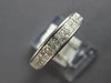 .75CT DIAMOND 14KT WHITE GOLD 3D PRINCESS 2 ROW CHANNEL WEDDING ANNIVERSARY RING