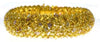 LARGE 35.36CT MULTI COLOR DIAMOND 18KT YELLOW GOLD MULTI SHAPE TENNIS BRACELET