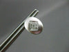 ESTATE .40CT OVAL PRINCESS DIAMOND 14KT WHITE GOLD EARRINGS SIMPLY AMAZING #7768