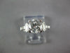 ANTIQUE 1.46CT DIAMOND PLATINUM ROUND FILIGREE FISHTAIL ENGAGEMENT RING #27240