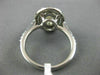 ESTATE 2.12CT WHITE & FANCY YELLOW DIAMOND 14KT 2 TONE GOLD OVAL ENGAGEMENT RING