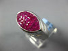 5.80CT DIAMOND & AAA RUBY 18KT WHITE GOLD 3D PRINCESS MARQUISE SHAPE MENS RING