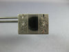 ESTATE LARGE 925 SILVER HANDCRAFTED FILIGREE RECTANGULAR FLOWER CUFFLINKS #21216