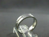 ESTATE WIDE .27CT DIAMOND 14K WHITE GOLD ETOILE ANNIVERSARY ETERNITY RING #15192
