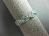 ESTATE 1.0CT DIAMOND 14KT WHITE GOLD INFINITY LOVE KNOT WEDDING ANNIVERSARY RING