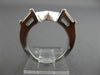 .28CT BAGUETTE DIAMOND 14KT WHITE GOLD 3D V SHAPE WEDDING ANNIVERSARY RING 26059