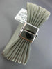 ESTATE WIDE .62CT DIAMOND 18K GOLD & STAINLESS STEEL FLOWER MESH BANGLE BRACELET