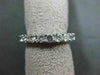 3.0CT ROUND DIAMOND 14K WHITE GOLD 3D SHARE PRONG ETERNITY ANNIVERSARY RING 1352