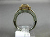 2.54CT WHITE & CHOCOLATE FANCY DIAMOND 18KT WHITE & ROSE GOLD 3D ENGAGEMENT RING