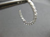 ESTATE 1.62CT DIAMOND 18K WHITE GOLD 3D CLASSIC INSIDE OUT HOOP HANGING EARRINGS