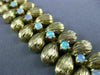 ANITQUE WIDE & LONG AAA AUSTRALIAN OPAL 14KT YELLOW GOLD CLASSIC BRACELET #640