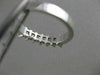 ESTATE 1.0CT PRINCESS DIAMOND 14K WHITE GOLD SHARE WEDDING ANNIVERSARY RING 1336