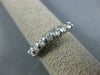 .50CT DIAMOND 14KT WHITE GOLD SEMI ETERNITY ROUND 7 STONE ANNIVERSARY RING #1136