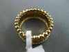 ESTATE 1.05CT DIAMOND 18KT ROSE GOLD PAVE ETOILE HAMMERED MILGRAIN ETERNITY RING