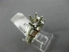 1.62CT ROUND & BAGUETTE DIAMOND 14KT WHITE GOLD SEMI MOUNT ENGAGEMENT RING 1551