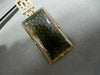 ESTATE .76CT DIAMOND & SMOKY TOPAZ 18KT ROSE GOLD 3D ELONGATED HANGING EARRINGS