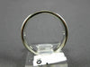 ESTATE WIDE .32CT DIAMOND 14KT WHITE GOLD ETOILE ETERNITY ANNIVERSARY RING 16200