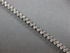 4.65CT DIAMOND 14KT WHITE GOLD 3D CLASSIC ROUND 2 ROW MULTI LEAF TENNIS BRACELET