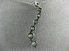 ESTATE .92CT ROUND DIAMOND 14KT WHITE GOLD CLASSIC JOURNEY FLOATING PENDANT #353