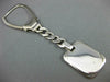 ESTATE LARGE 925 SILVER 3D CLASSIC RECTANGULAR ENGRAVEABLE KEYCHAIN #22928