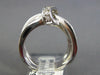 ESTATE LARGE 1.78CT DIAMOND & AAA RUBY 14K WHITE GOLD ROUND & PRINCESS FUN RING